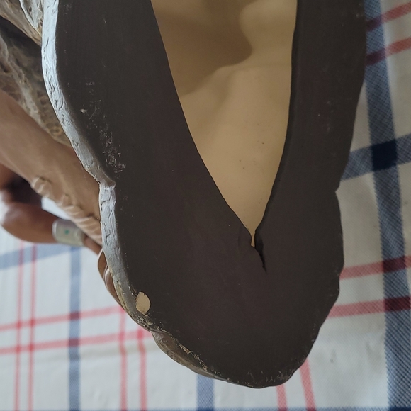 Indian Couple Statue 1992 by Burme Hartz - Picture 10 of 13